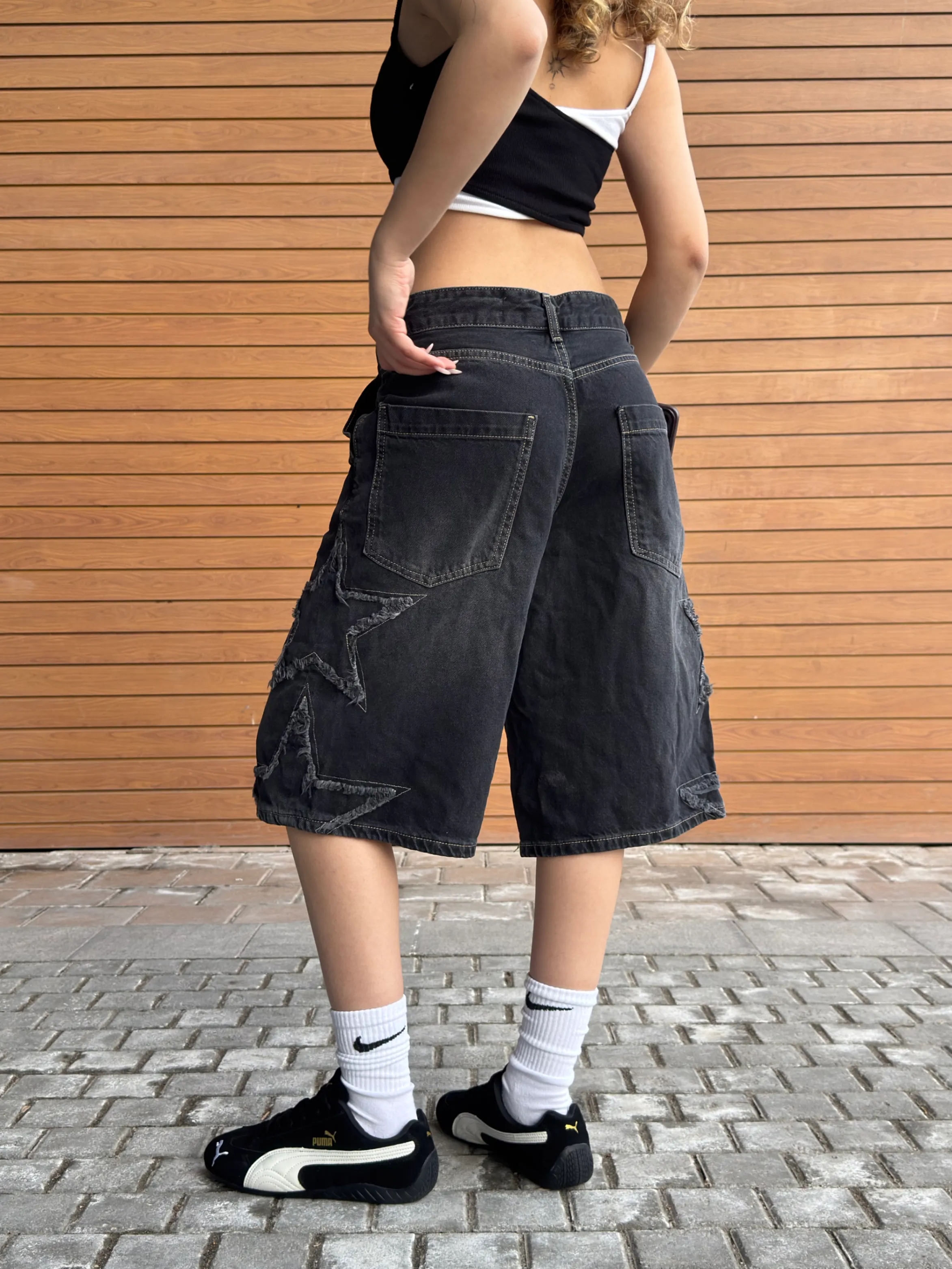 BSK yan ulduz işləməli short